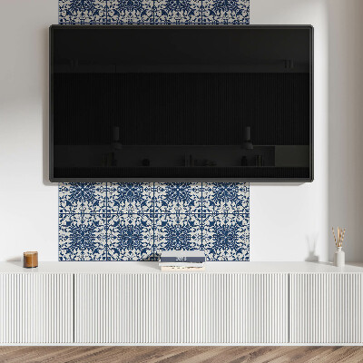 Rechteckige wandpaneel selbstklebend Blumenmotiv