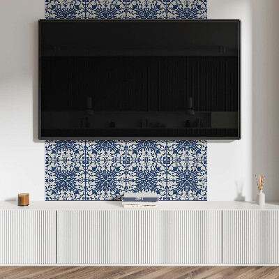 Rechteckige wandpaneel selbstklebend Blumenmotiv