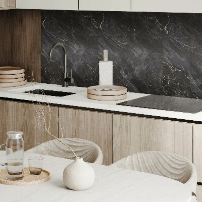 Rechteckige wandpaneel selbstklebend Elegantes Marmormuster mit Adern