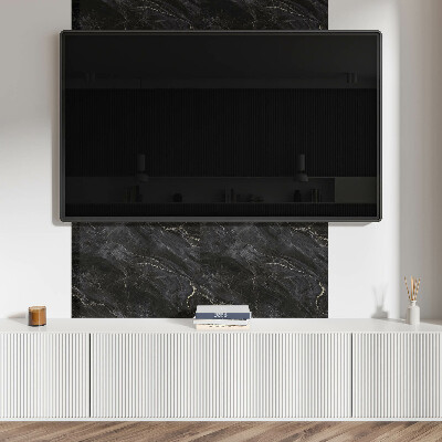 Rechteckige wandpaneel selbstklebend Elegantes Marmormuster mit Adern