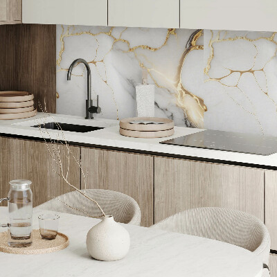 Rechteckige wandpaneel Exquisites Marmormotiv