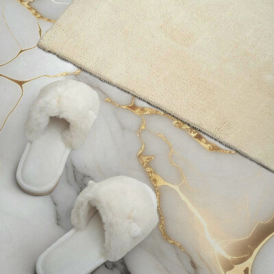 Rechteckige wandpaneel Exquisites Marmormotiv
