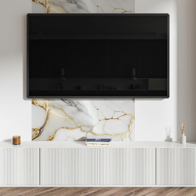Rechteckige wandpaneel Exquisites Marmormotiv