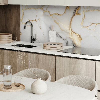 Rechteckige wandpaneel Exquisites Marmormotiv