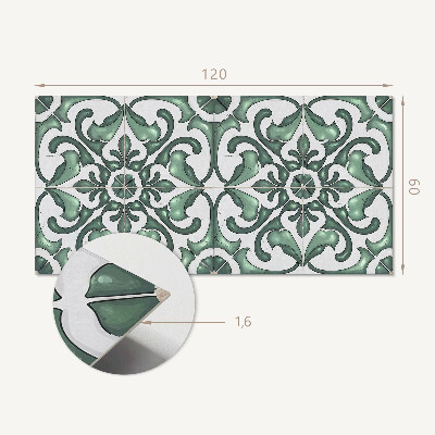 Rechteckige wandpaneel Elegante grafische Motive