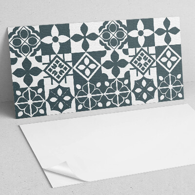 Rechteckige wandpaneel Geometrische Motive in Fliesen