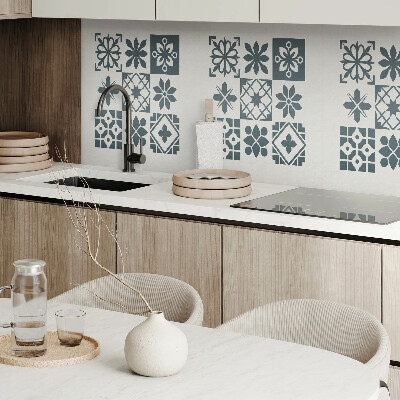 Rechteckige wandpaneel Geometrische Anordnungen im Design