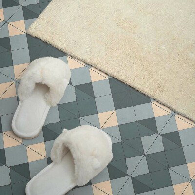 Rechteckige wandpaneel Rautenmuster im geometrischen Stil