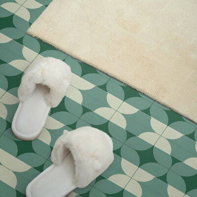 Rechteckige wandverkleidung innen Wellen geometrischer Formen