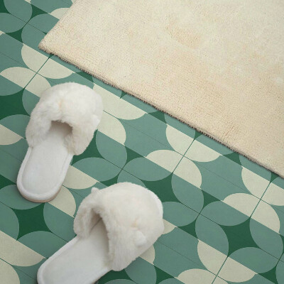 Rechteckige wandverkleidung innen Wellen geometrischer Formen