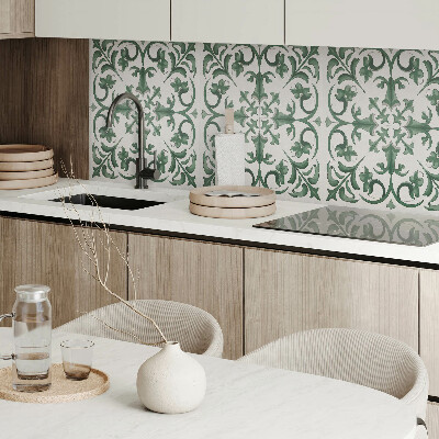 Rechteckige wandpaneel Pflanzenmotiv mit floralen Details