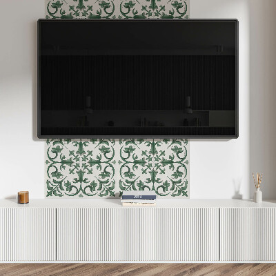 Rechteckige wandpaneel Pflanzenmotiv mit floralen Details