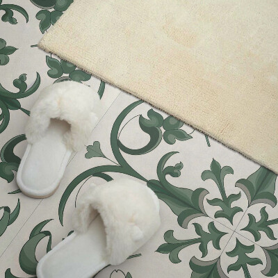 Rechteckige wandpaneel Pflanzenmotiv mit floralen Details