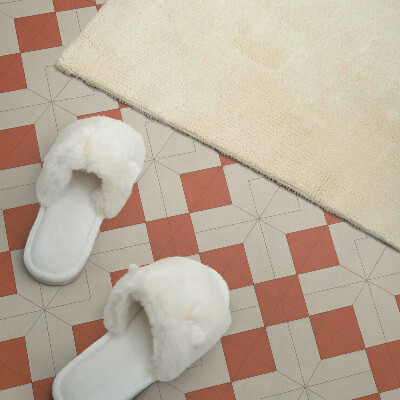 Rechteckige wandverkleidung innen Rhombisches geometrisches Gitter