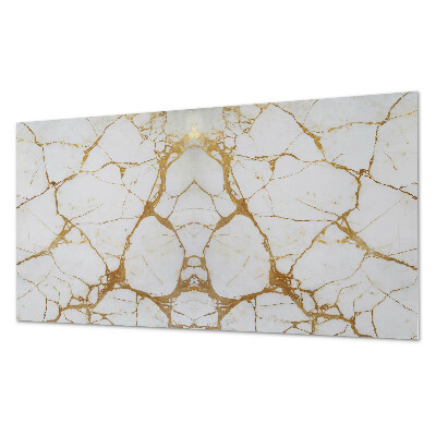 Rechteckige wandpaneel Marmor-Chic mit dezenter Maserung