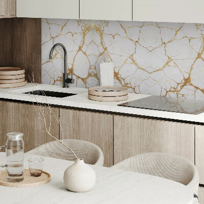 Rechteckige wandpaneel Marmor-Chic mit dezenter Maserung