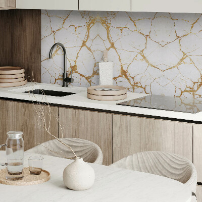 Rechteckige wandpaneel Marmor-Chic mit dezenter Maserung