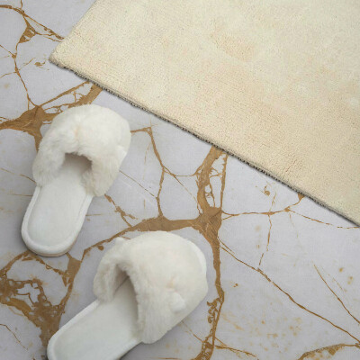 Rechteckige wandpaneel Marmor-Chic mit dezenter Maserung
