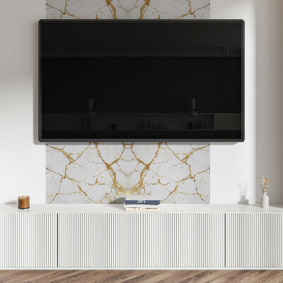 Rechteckige wandpaneel Marmor-Chic mit dezenter Maserung