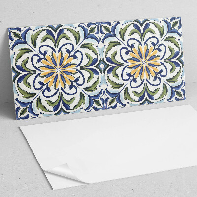 Rechteckige wandpaneel selbstklebend Ein Pflanzenmotiv mit floralen Akzenten