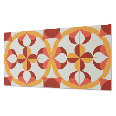 Rechteckige wandpaneel selbstklebend Modernes geometrisches Motiv