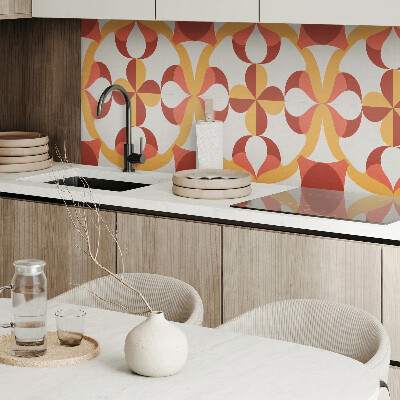 Rechteckige wandpaneel selbstklebend Modernes geometrisches Motiv