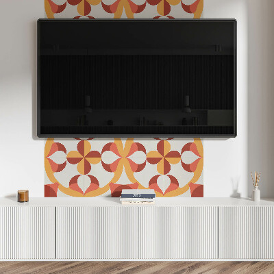 Rechteckige wandpaneel selbstklebend Modernes geometrisches Motiv