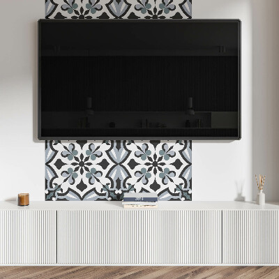 Rechteckige wandpaneel Elegantes botanisches Motiv