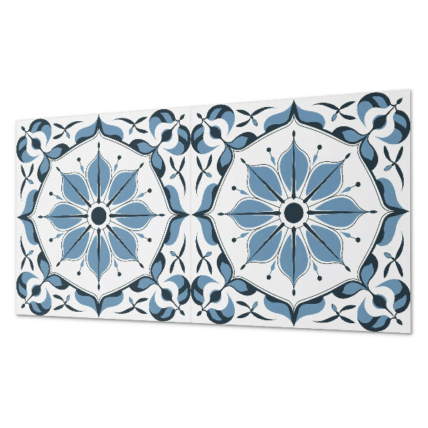Rechteckige wandverkleidung innen Blumenmotiv mit subtilen Details