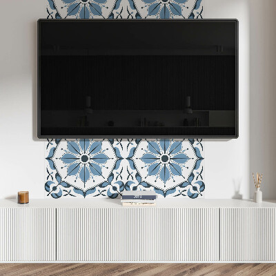 Rechteckige wandverkleidung innen Blumenmotiv mit subtilen Details