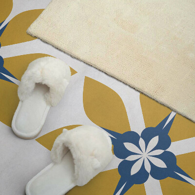 Rechteckige wandpaneel Blumenmotiv mit Blättern