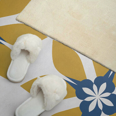 Rechteckige wandpaneel Blumenmotiv mit Blättern