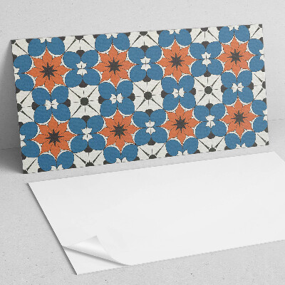 Rechteckige wandverkleidung innen Blumenmotiv