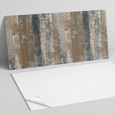 Rechteckige wandverkleidung innen Naturdielen im minimalistischen Design