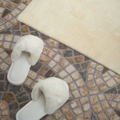 Rechteckige wandverkleidung innen Mosaikanordnung in Webarten