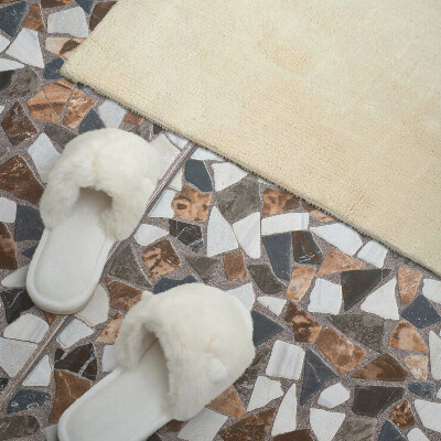 Rechteckige wandverkleidung innen Mosaik mit verschiedenen Formen
