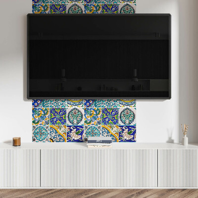 Rechteckige wandpaneel selbstklebend Mosaikkeramikmuster