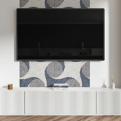 Rechteckige wandpaneel Mosaikabstraktion