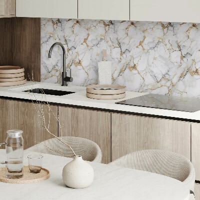 Rechteckige wandverkleidung innen Marmormotiv im eleganten Stil