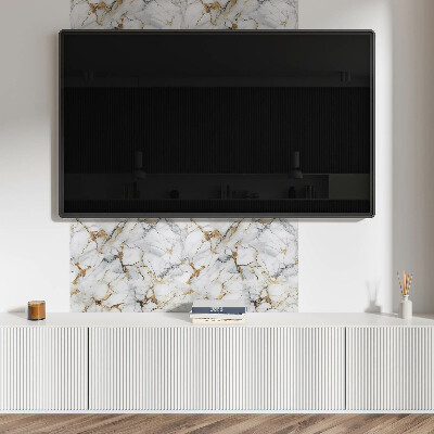 Rechteckige wandverkleidung innen Marmormotiv im eleganten Stil