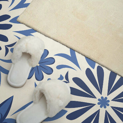Rechteckige wandpaneel Blumenmotiv