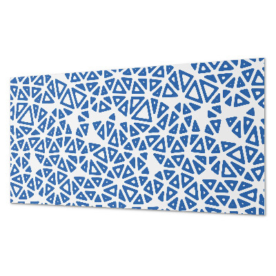 Rechteckige wandverkleidung innen Geometrisches Dreiecksmotiv