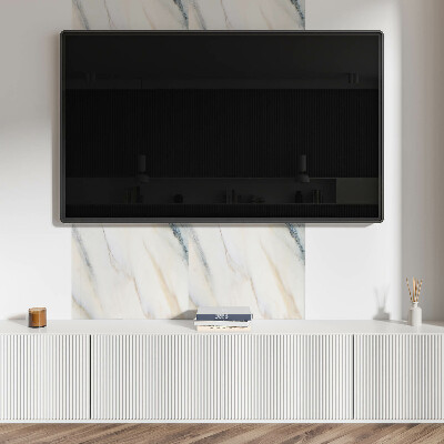 Rechteckige wandpaneel selbstklebend Marmormotiv im eleganten Stil