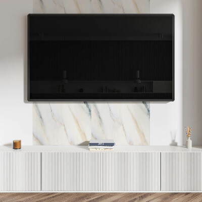 Rechteckige wandpaneel selbstklebend Marmormotiv im eleganten Stil