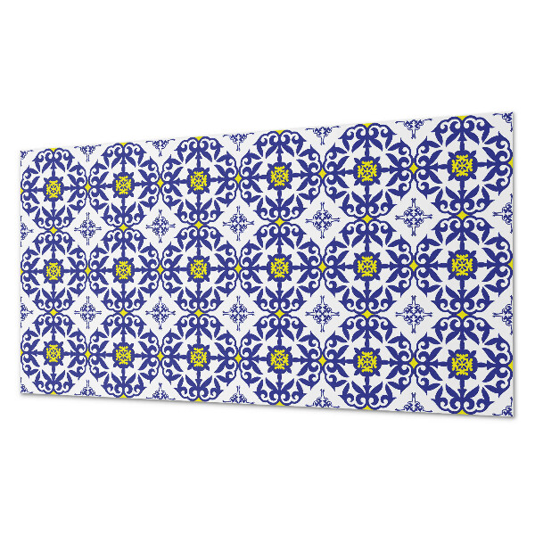 Rechteckige wandpaneel Florales Design mit zarten Akzenten
