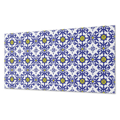 Rechteckige wandpaneel Florales Design mit zarten Akzenten
