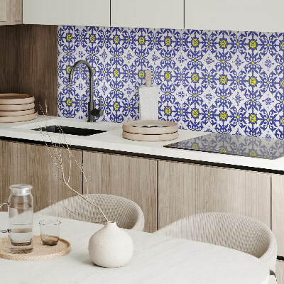 Rechteckige wandpaneel Florales Design mit zarten Akzenten