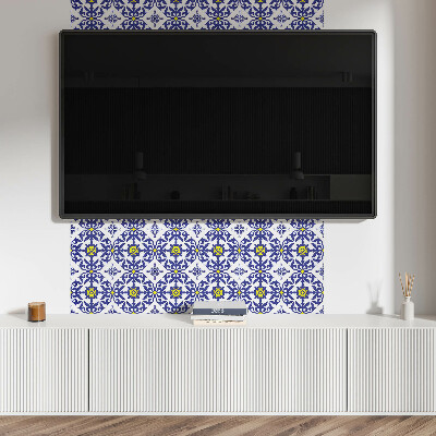 Rechteckige wandpaneel Florales Design mit zarten Akzenten
