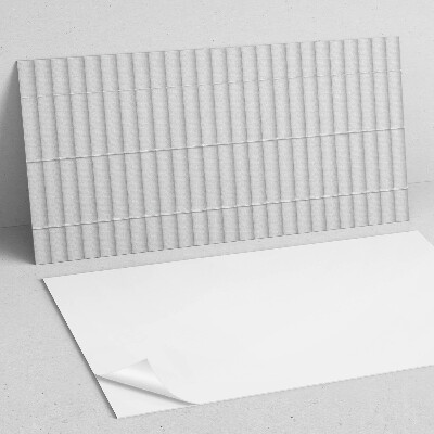 Rechteckige wandpaneel selbstklebend Parallele Muster in harmonischer Anordnung