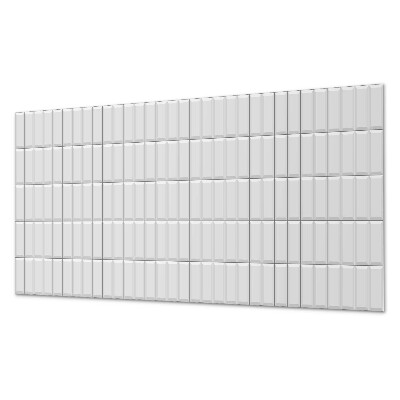 Rechteckige wandpaneel selbstklebend Rechteckiges Mosaik im minimalistischen Stil